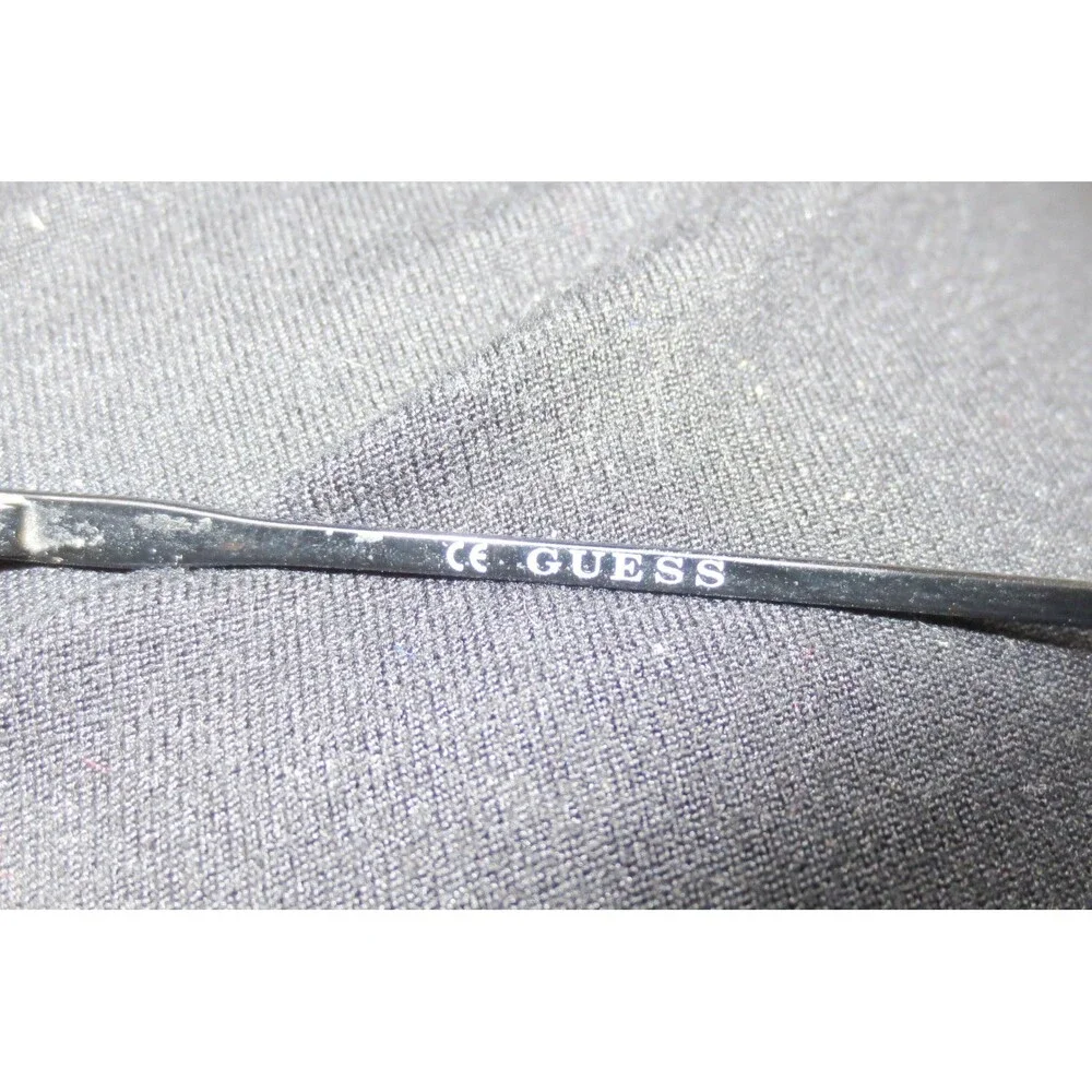 Guess GU6043 Daredevil BLK-3 Black Metal Oval Sunglasses 55-19-140